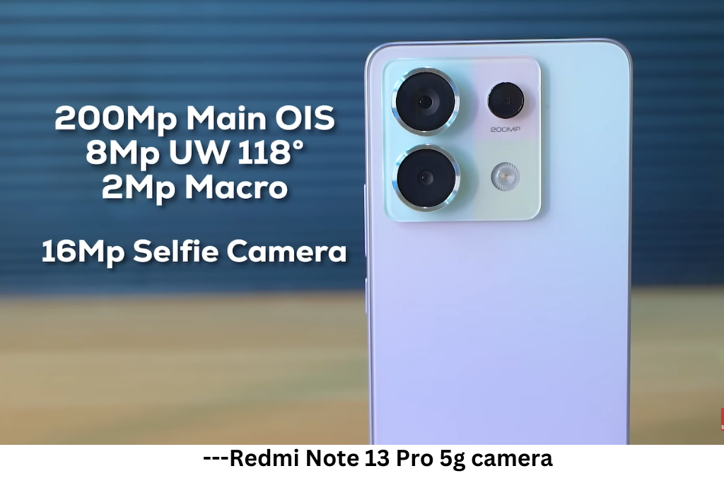 Redmi Note 13 Pro 5g camera